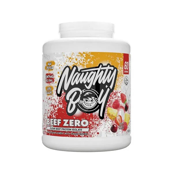 Beef Zero Fruit Punch - 1800g - Naughty Boy - Sporto papildai