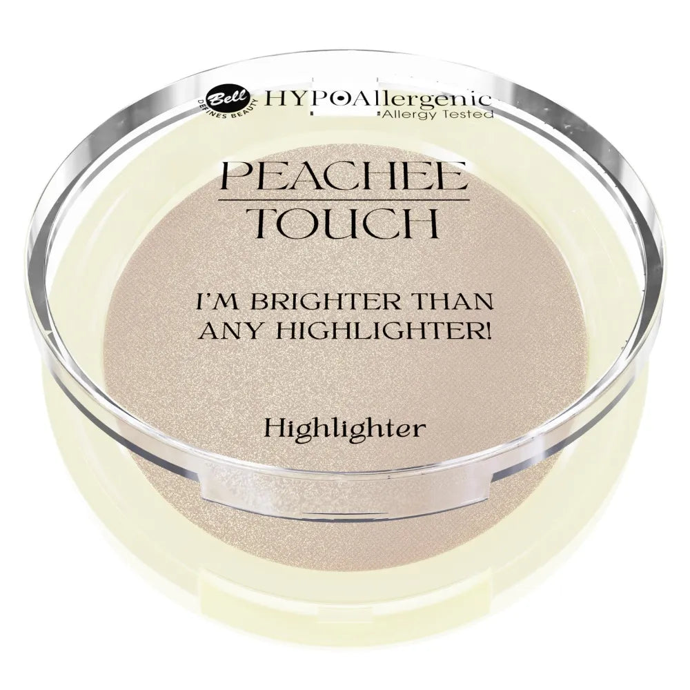 BELL HYPOAllergenic highlighter for face and body Peachee Touch 6 g - Kosmetika