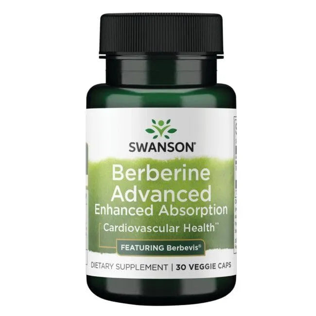 Berberine Advanced - Padidinto įsisavinimo - N30 - Berberinas - Swanson - Papildai