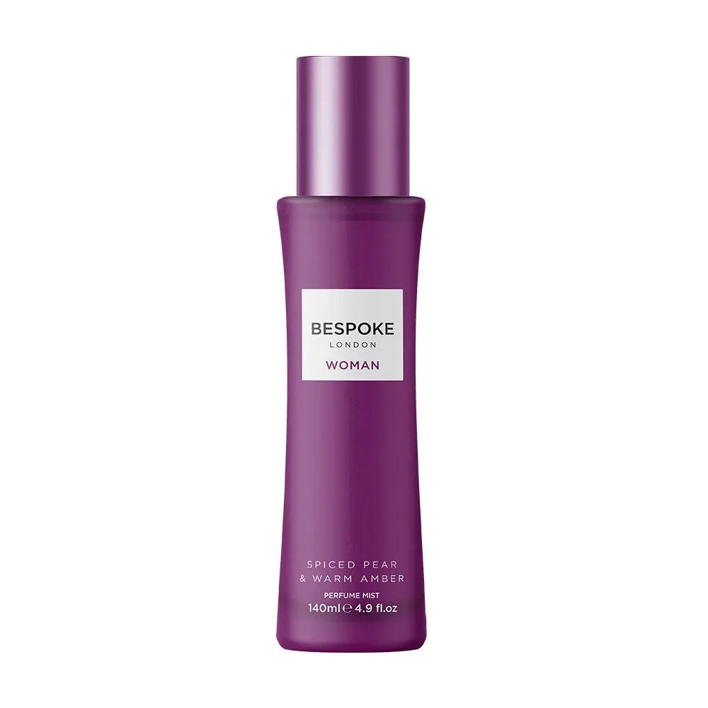 BESPOKE for Woman Prieskonių Kriaušė ir Šiltas Amberis Kvepiantis Kūno Purškiklis 140 ml - Kosmetika