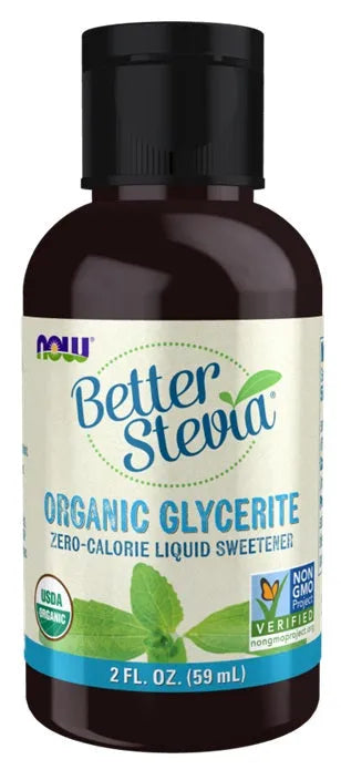 Better Stevia Glycerite - 59 ml - NOW Foods - Papildai