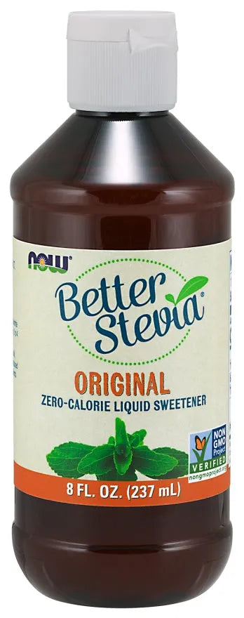 Better Stevia Liquid Original - 237 ml - NOW Foods - Papildai