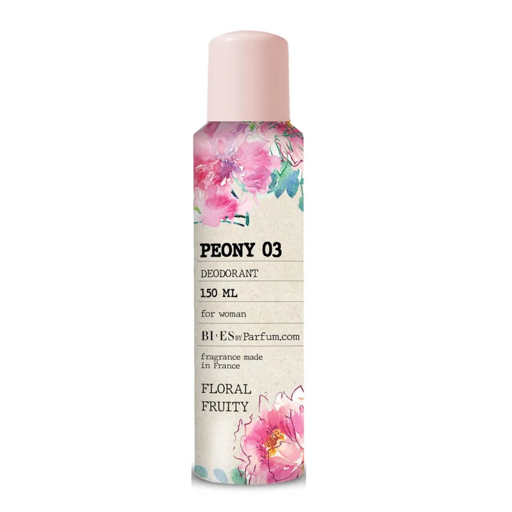 Bi-es Deodorantas purškiklis moterims 03 Peonija 150ml - Kosmetika