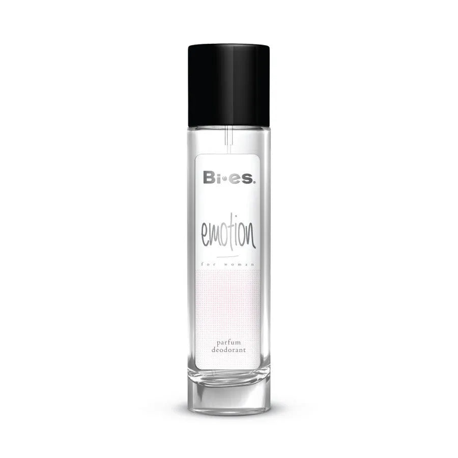 Bi-es Emotion White Deodorantas stiklinis 75ml - Kosmetika