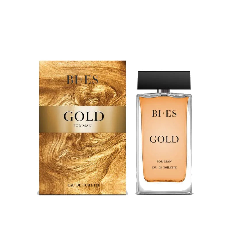 Bi-es Gold for Man Eau de Toilette vyrams 90ml - Kosmetika