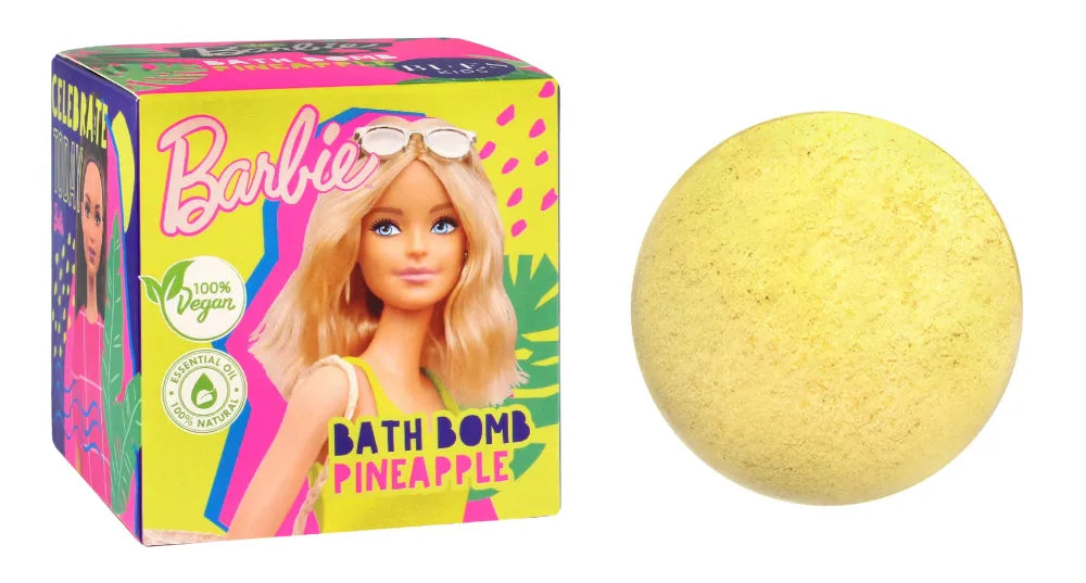 Bi-es Kids Sparkling Bath Ball Barbie - ananasų kvapo 165g - Kosmetika