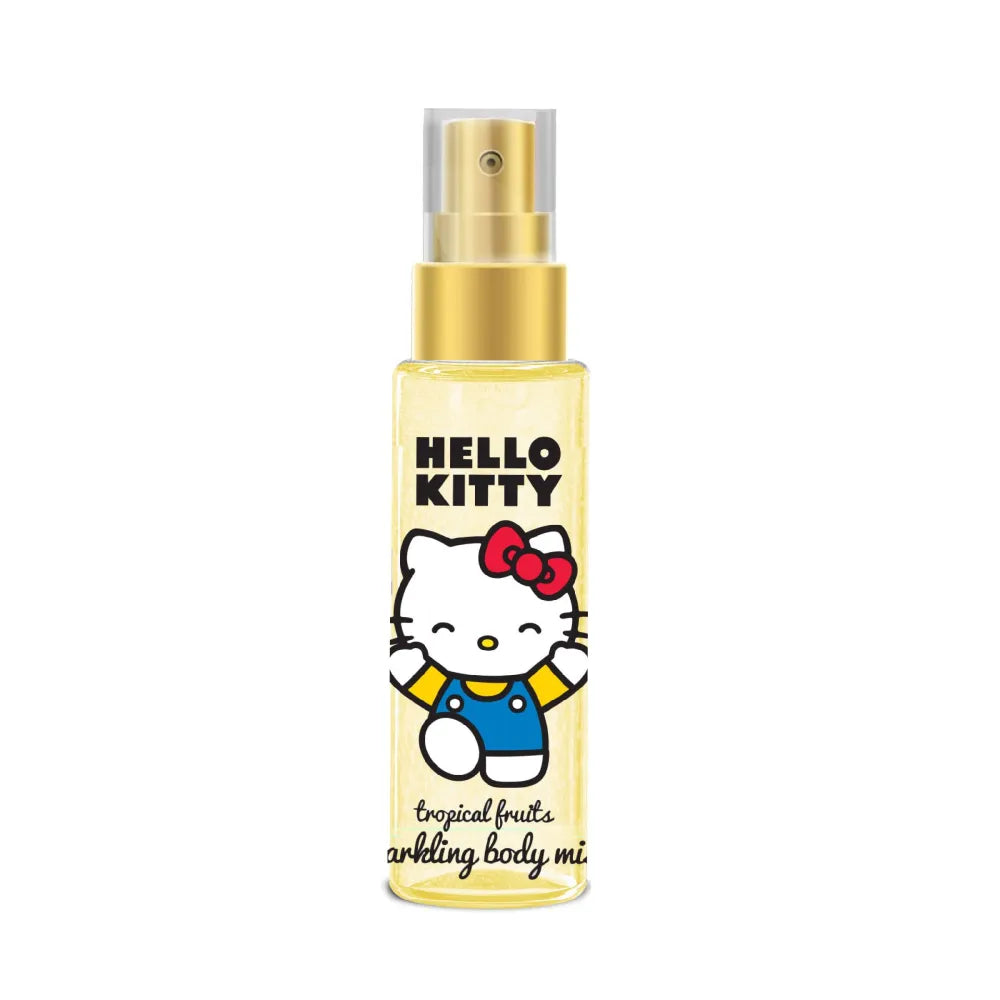 BI-ES Kids švytintis kūno purškiklis vaikams Hello Kitty - Tropiniai Vaisiai 100ml - Kosmetika