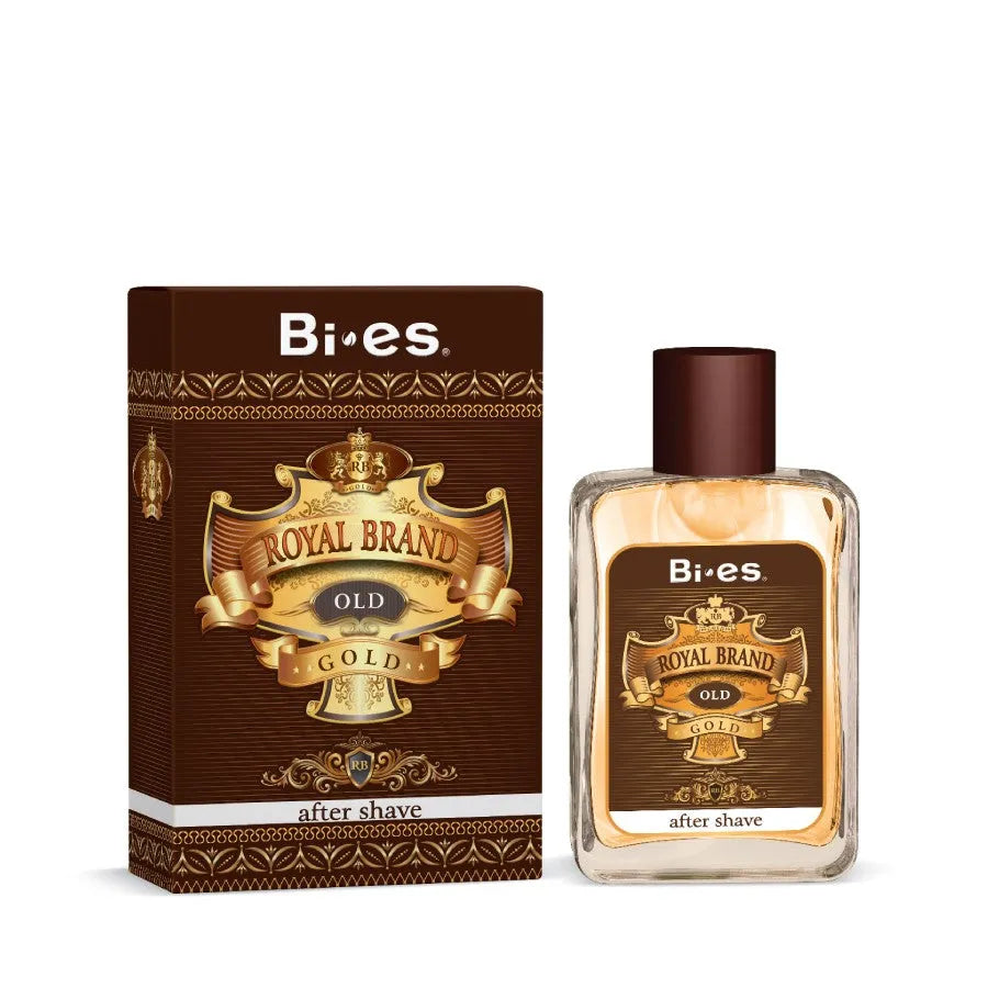 Bi-es Royal Brand Gold After Shave Lotion po skutimosi losjonas - Kosmetika