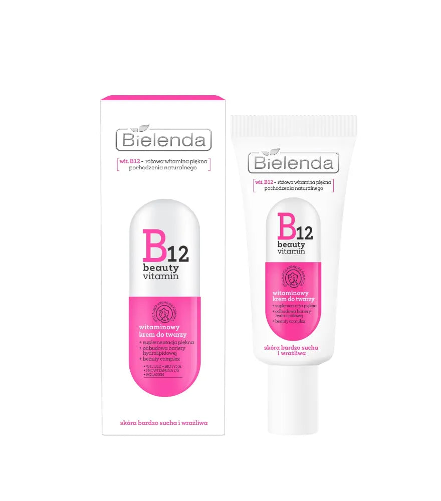 BIELENDA B12 Beauty Vitamin Face Cream 50 ml. - Kosmetika