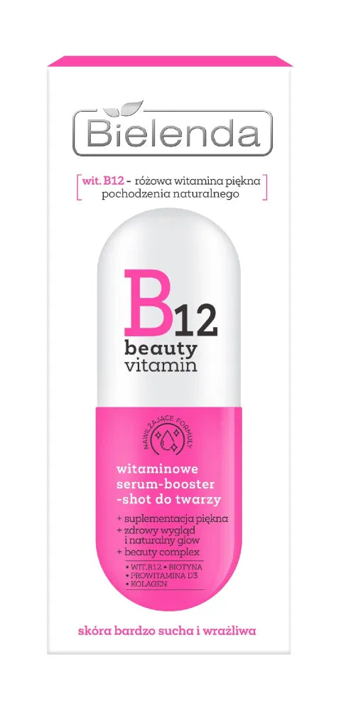 BIELENDA B12 Beauty Vitamin Serum-booster for face 30 ml - Kosmetika
