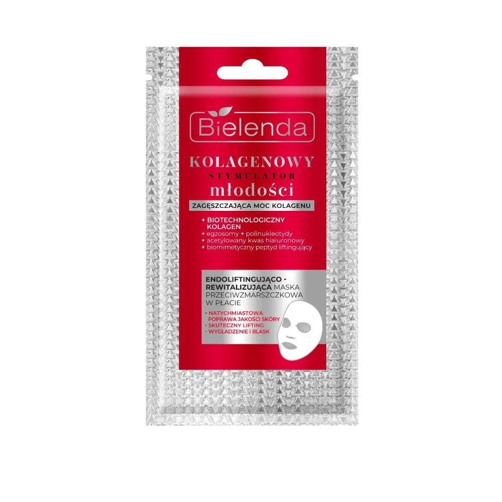 BIELENDA COLLAGEN SM Veido kaukė - Kosmetika