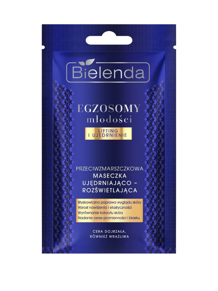 BIELENDA Exosomes of Youth Anti-wrinkle firming and brightening mask 8 g - Kosmetika