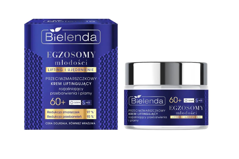 BIELENDA Exosomes of Youth Anti-wrinkle lifting cream brightening hyperpigmentation and spots 60+ day night 50 ml