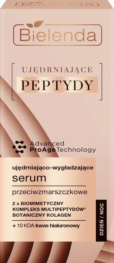 Bielenda Firming Peptides Stangrinanti ir lyginanti anti-raukšlių serumas dienai nakčiai 30ml - Kosmetika