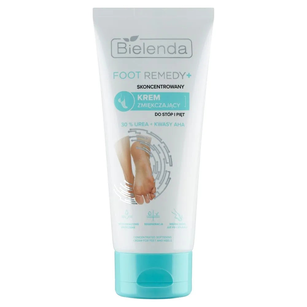 Bielenda Foot Remedy+ Koncentruota minkštinanti kremas pėdoms ir kulnams 75ml - Kosmetika