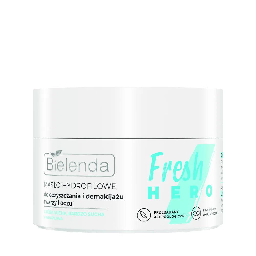 BIELENDA FRESH HERO Hidrofilinė sviesto veidui/akių 40g - Kosmetika