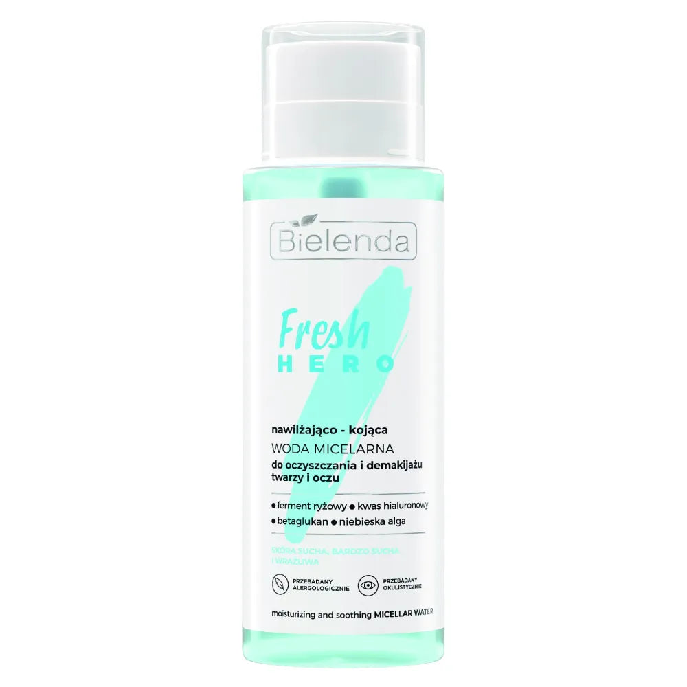 BIELENDA FRESH HERO Micellar vanduo veidui ir akims 400ml - Kosmetika