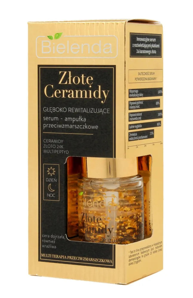 BIELENDA GOLDEN CERAMIDES ANTI-WRINKLE SERUM - Kosmetika