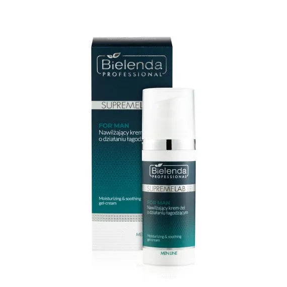 BIELENDA PROFESSIONAL MEN Drėkinamasis Gelis Kremas 50ml - Kosmetika