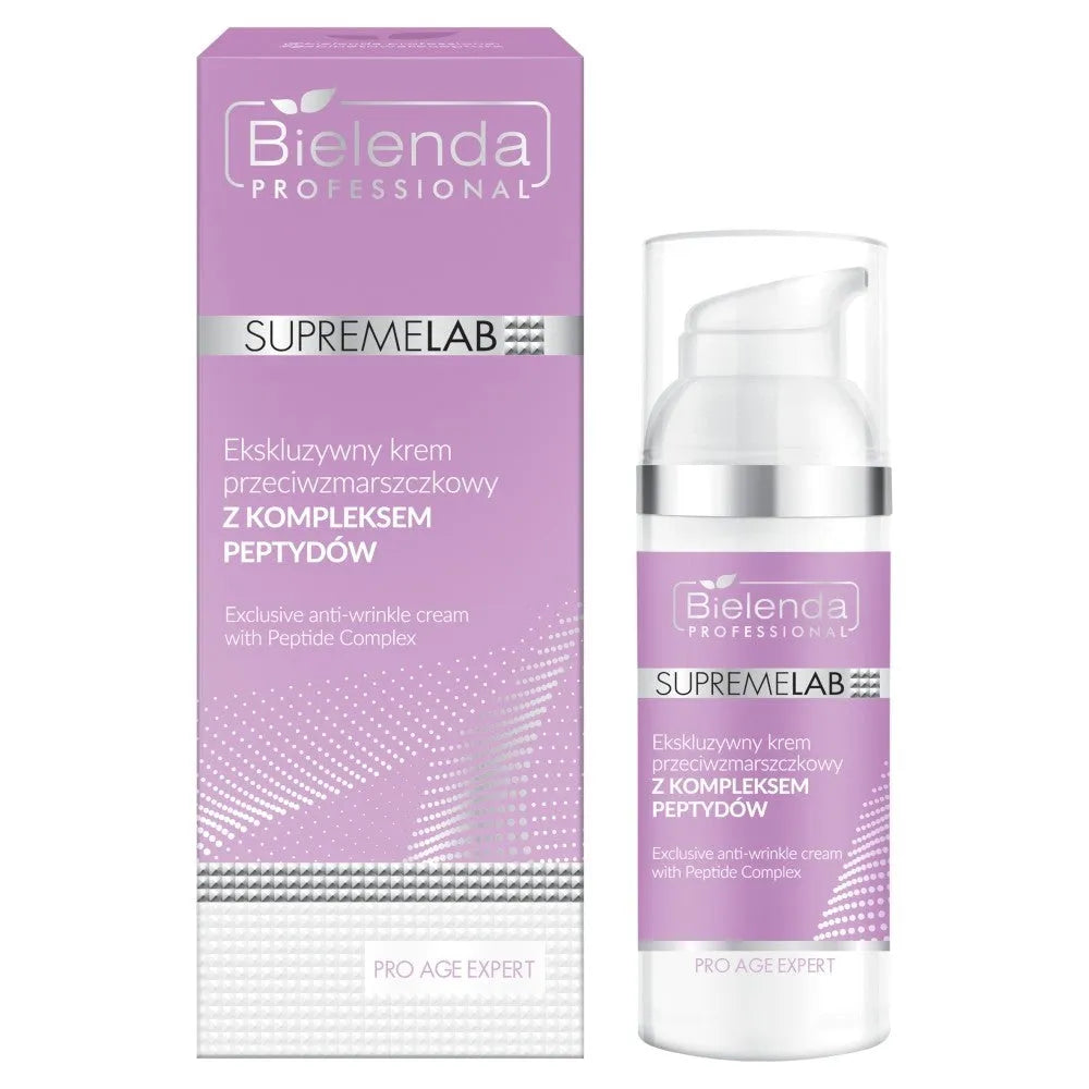 BIELENDA PROFESSIONAL P.A.E. Išskirtinė kremas p/zm.peptidams.50ml - Kosmetika