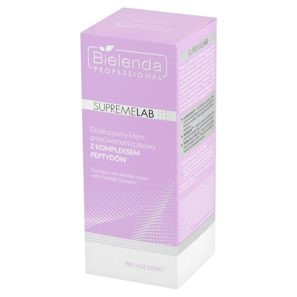 BIELENDA PROFESSIONAL P.A.E. Išskirtinė kremas p/zm.peptidams.50ml - Kosmetika