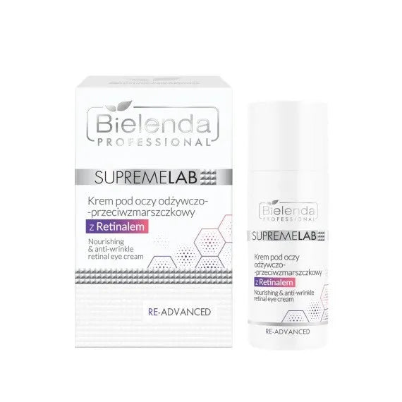 BIELENDA PROFESSIONAL RE-ADVANCED akių kremas Retinal 15ml - Kosmetika