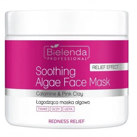 BIELENDA PROFESSIONAL Redness Relief Soothing algae face mask 160 g - Kosmetika