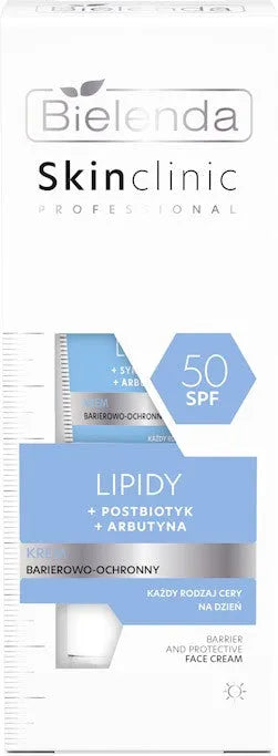 BIELENDA Professional Skin Clinic Lipids Barrier-Protective Cream with SPF 50 40 ml. - Kosmetika