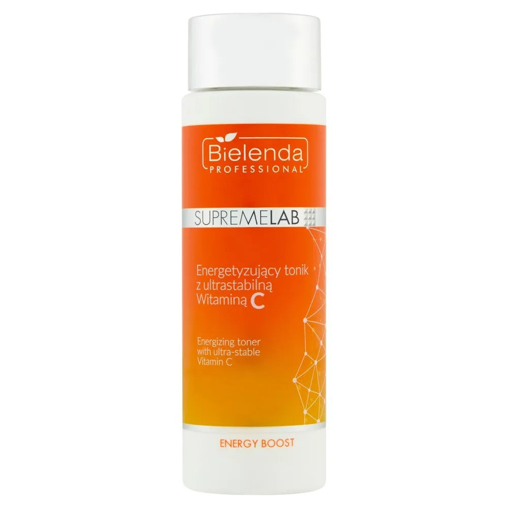 BIELENDA PROFESSIONAL Supremelab Energy Boost Energizuojantis tonikas su stabilia Vitaminu C 200 ml - Kosmetika