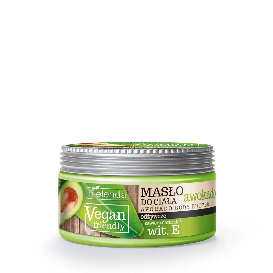 Bielenda Vegan Friendly Avokadų kūno sviestas 250ml - Kosmetika