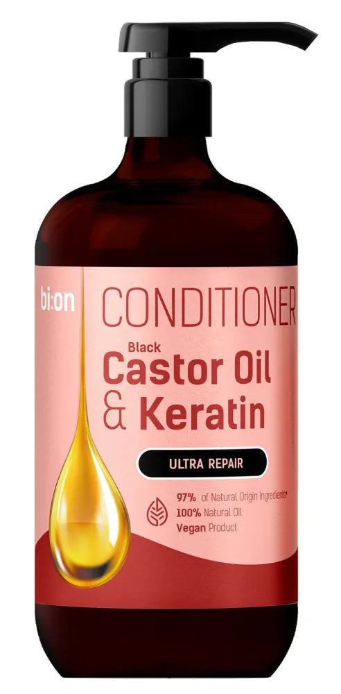 BIO NATURELL Conditioner with black castor oil and keratin 946 ml - Kosmetika
