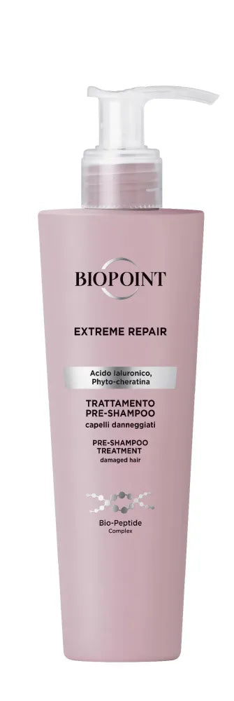 BIOPOINT Extreme Repair Fluid apsaugantis plaukų kutikulas su hialurono rūgštimi 200 ml - Kosmetika