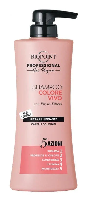 BIOPOINT Professional Hair Programme Spalvą stiprinantis šampūnas dažytiems plaukams 400 ml - Kosmetika