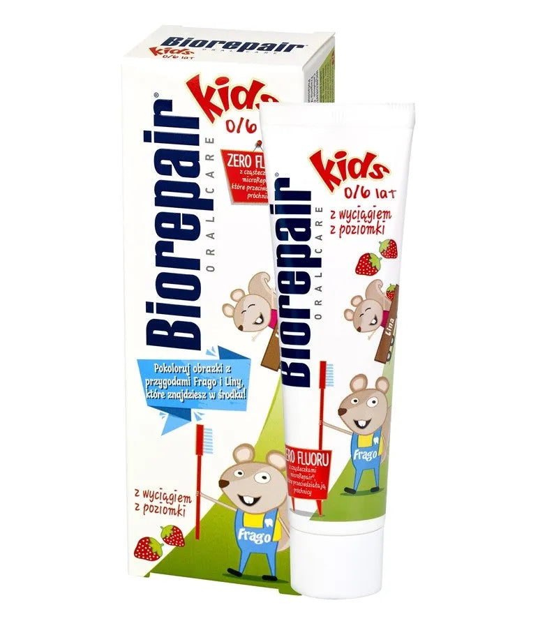Biorepair Oral Care Dantų pasta Vaikams-Lygis 0-6 50ml - Kosmetika