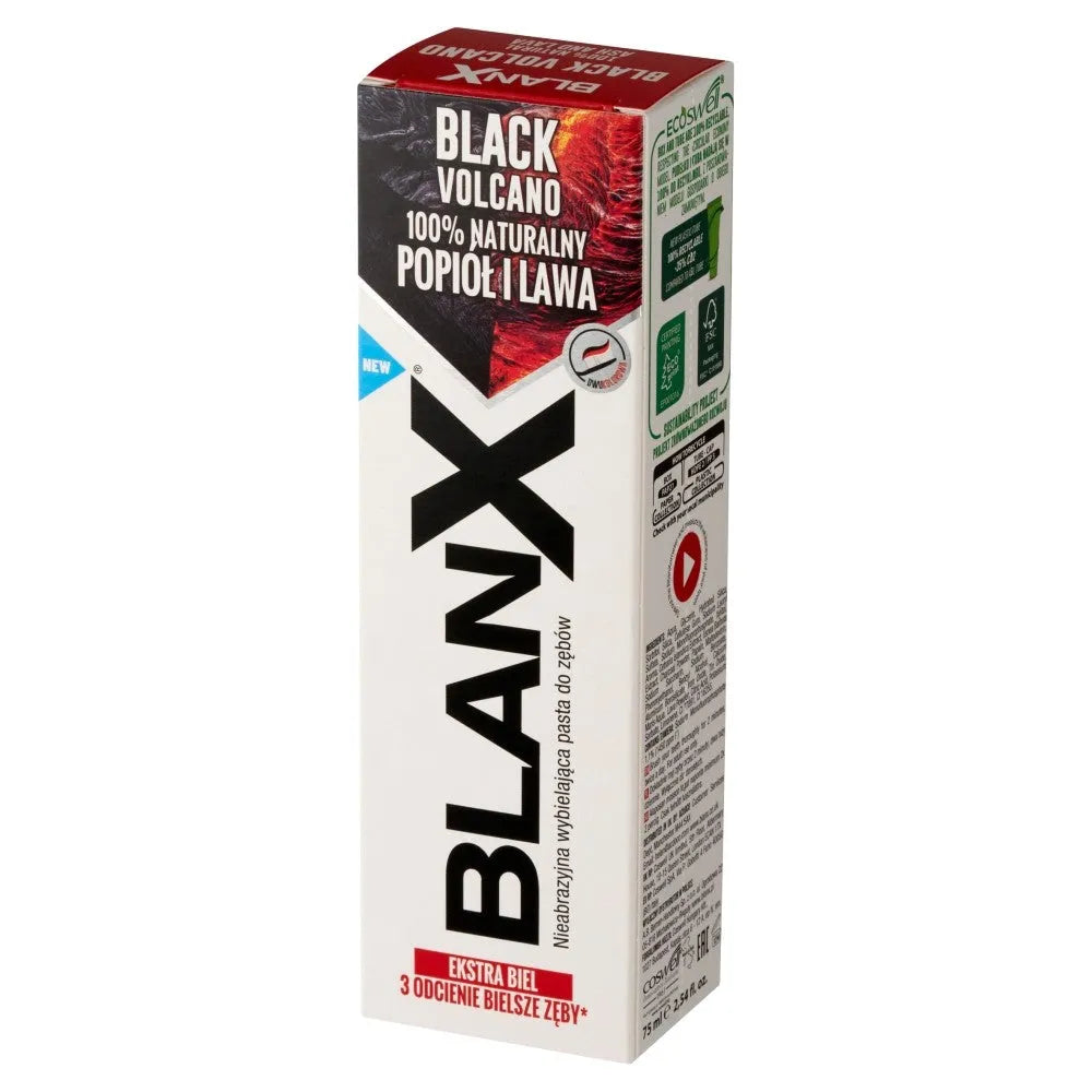 BLANX Black Volcano 75ml - Kosmetika