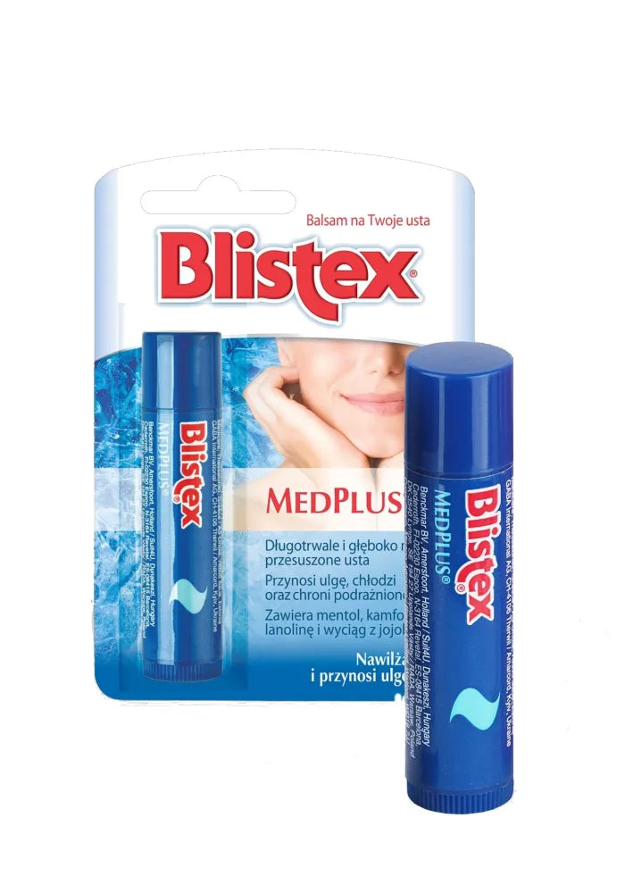 Blistex MEDPLUS drėkinantis lūpų balzamas 4.25 g - Kosmetika