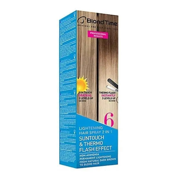 BLOND TIME 6 2-in-1 spray bleach - with thermo-protective effect and UV protection 200 ml. - Kosmetika