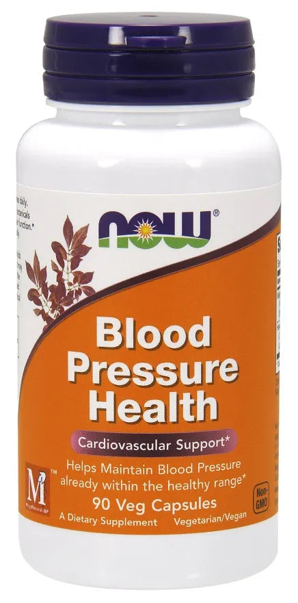 Blood Pressure Health - 90 vcaps - NOW Foods - Papildai