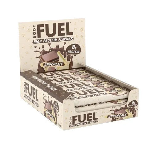 Bodyfuel Flapjack Chocolate - 12 x 40g - Applied Nutrition - Sporto papildai