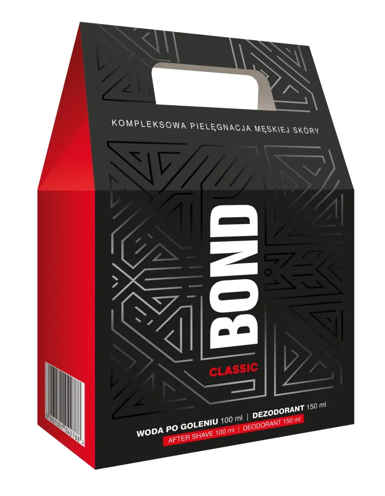 BOND Classic vyriškas dovanų rinkinys - Aftershave 100 ml + Deodorant 150 - Kosmetika