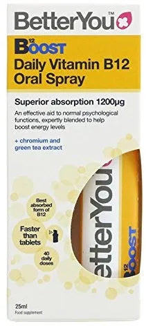 Boost B12 Oral Spray - 25 ml - BetterYou - Papildai