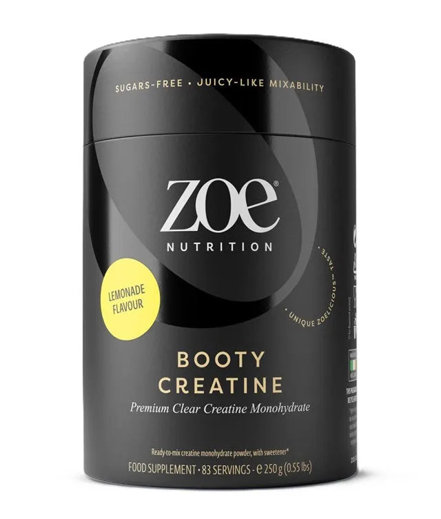 Booty Creatine Lemon - 250g - ZOE Nutrition - Papildai