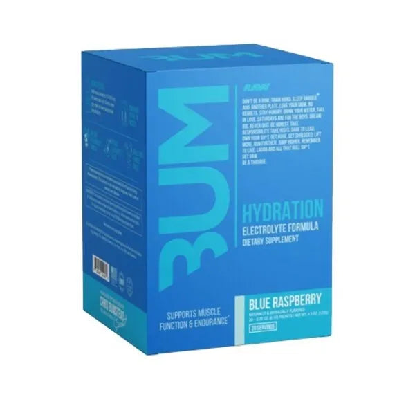 Bum Essential Performance Blue Rathberry - 618g - Raw Nutrition - Sporto papildai