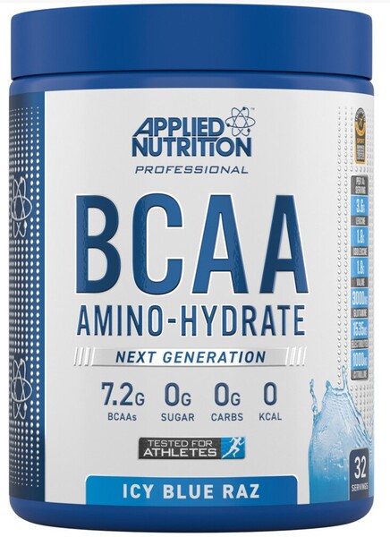 BCAA Amino-Hydrate, Icy Blue Raz - 450g