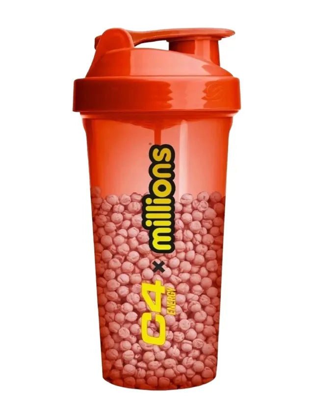 C4 Energy x Millions Strawberry Shaker Red - 800 ml - Cellucor - Sporto papildai