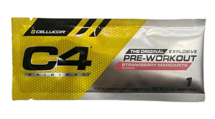 C4 Original Strawberry Margarita - 6.7g (1 serving) - Cellucor - Sporto papildai