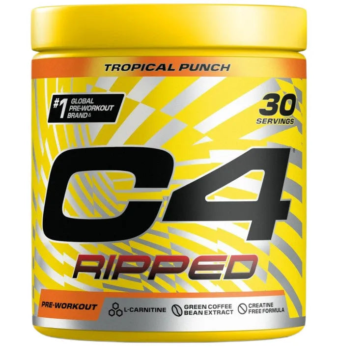 C4 Ripped Tropical Punch - 189g - Cellucor - Sporto papildai