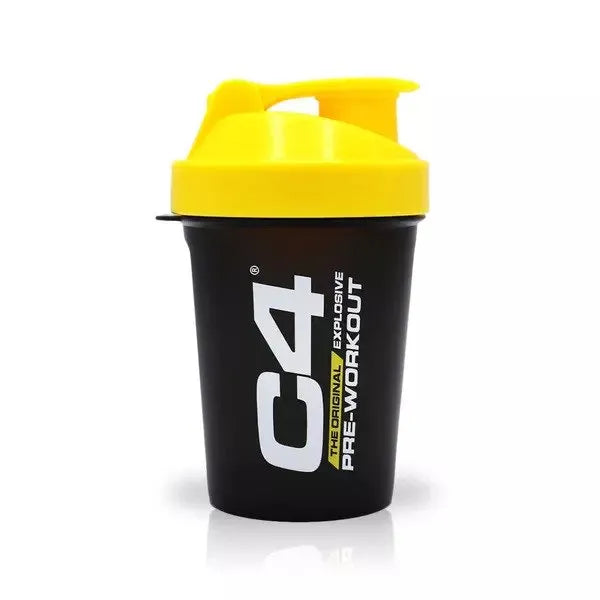 C4 Shaker Black & Yellow - 400 ml - Cellucor - Sporto papildai