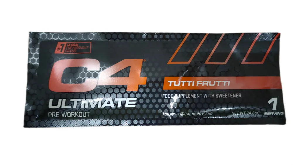 C4 Ultimate Tutti Frutti - 24.8g (1 serving) - Cellucor - Sporto papildai