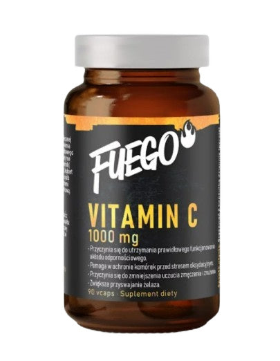 Vitamin C, 1000mg - 90 vcaps - Fuego